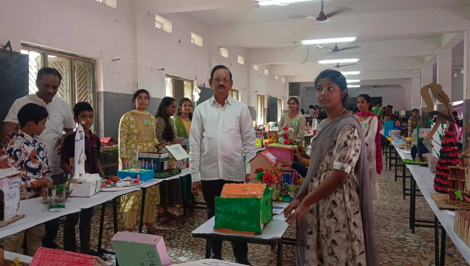 Felicitation of Smt Annapurna Outperforming Academic Toppers